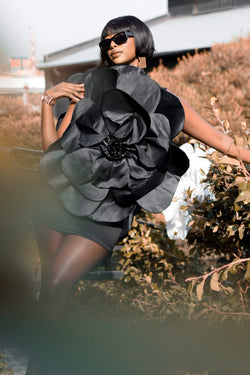 LARGE PETAL DRESS